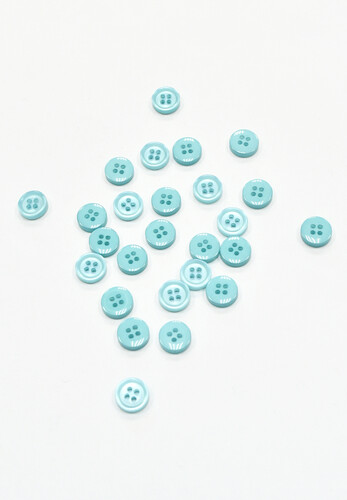 Кликните для увеличения изображения Пуговица рубашечно-блузочная тифани 10 мм