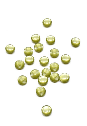 Кликните для увеличения изображения Пуговица блузочная оливковая 10 мм