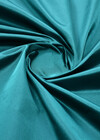 Тафта шелк вискоза, бирюзовый металлик фото 2