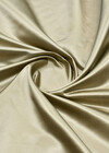 Тафта шелк вискоза, бежевый металлик фото 2