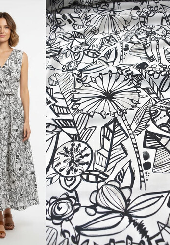 Хлопок плательно-рубашечный Max Mara