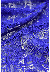 Кружево синее розы Dolce&Gabbana фото 2