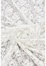 Кружево белое цветы (DG-3502) фото 3