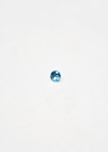 Пуговица блузочная на ножке голубая страза 11 мм фото 2