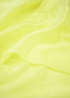 Подклад стрейч ткань желтая 