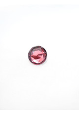 Пуговица на ножке вишневая кристалл 14 мм фото 2