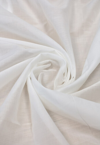 Плательно-рубашечный белый батист хлопок Blumarin