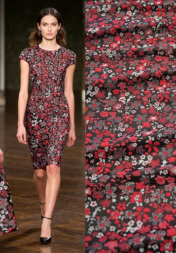 Жаккард костюмно-плательный Marni с цветами