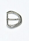 Пряжка металлическая серебристая 70 мм фото 1
