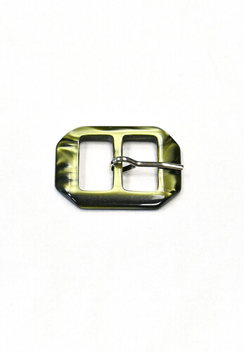 Пряжка пластиковая хаки 40 мм