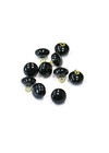 Пуговицы черные глянцевые 10 мм фото 1