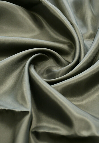 Подкладочная ткань вискоза темный хаки Италия