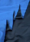 Атлас дюшес натуральный шелк плательный синяя Италия фото 3