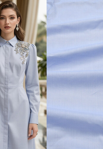 Сорочечный хлопок голубой Harmont Blaine