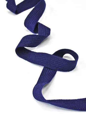 Тесьма Шанель синяя плетеная