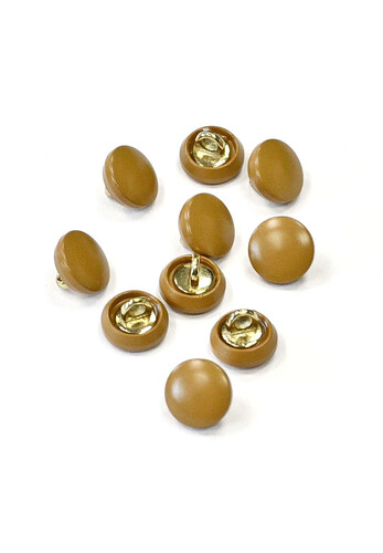 Пуговицы блузочная светло-коричневая 10 мм