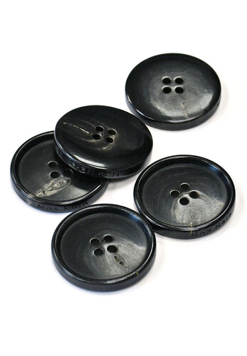 Пуговица пластик коричневая Max Mara 28 мм