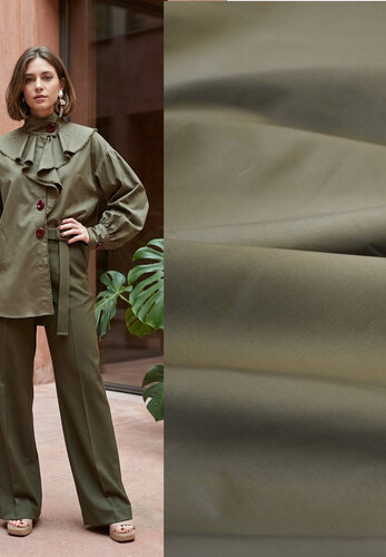 Хлопок рубашечный стрейч защитный линия military (RJ-1648)
