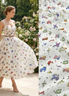 Шифон белый знаки зодиака DIOR фото 1