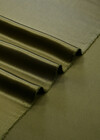 Шелк стрейчевый атласный оливковый фото 2