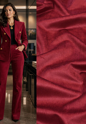 Вельвет вишневый Max Mara