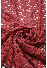 Кружево бордовые розы (DG-3712) фото 2