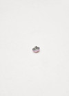 Пуговица блузочная на ножке розовая прозрачная 11 мм фото 3
