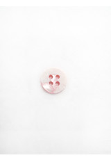 Пуговица блузочная розовая четыре прокола 12 мм фото 3