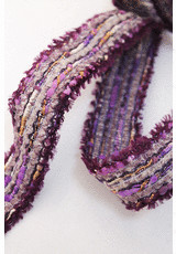 Тесьма твидовая фиолетовая Chanel (CC-6040) фото 2