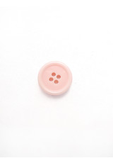 Пуговица костюмная розовая четыре прокола 20 мм фото 2