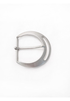Пряжка металл никель круглая один язычек (FF-6820)