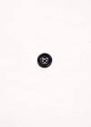 Пуговицы блузочные круглые черные 15мм фото 2