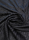 Шелк вышивка черная клетка (GG-5652) фото 1