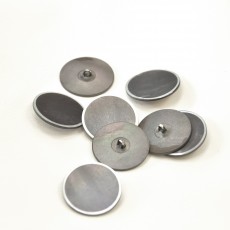 Пуговица керамическая темно-серая Armani 25 мм фото 1