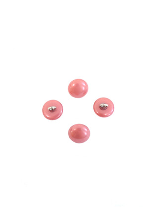 Пуговица блузочная розовая Chanel 7 мм