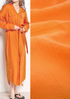 Марлевка хлопок крепон оранжевый (FF-6160) фото 1