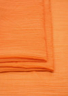 Марлевка хлопок крепон оранжевый (FF-6160) фото 3