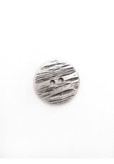 Пуговица серебряный металл 23 мм фото 2