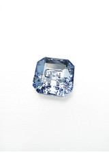 Пуговица квадратный кристалл голубой 15 мм фото 2