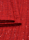 Твид шанель букле Chanel красный с пайетками Marc Jacobs фото 3