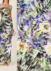 Именная вискоза мозаика цветы (DG-3482) фото 1