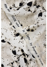 Шелк шантунг черно-белые пятна (DG-7313) фото 3