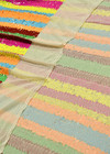Пайетки на сетке в разноцветную полоску фото 3