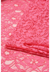 Гипюр розовый цветы фото 3