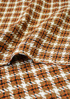 Шанель хлопок коричневая клетка (FF-62101) фото 2
