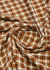 Шанель хлопок коричневая клетка (FF-62101) фото 3