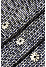 Шанель синяя с люрексом на подкладке (CC-2643) фото 2