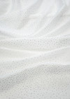 Батист хлопок белый серебристый глиттер (DG-3469) фото 2