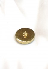 Пуговица зеленая с золотом Armani 25 мм фото 3
