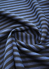 Джерси синий в черную полоску (FF-3069) фото 4